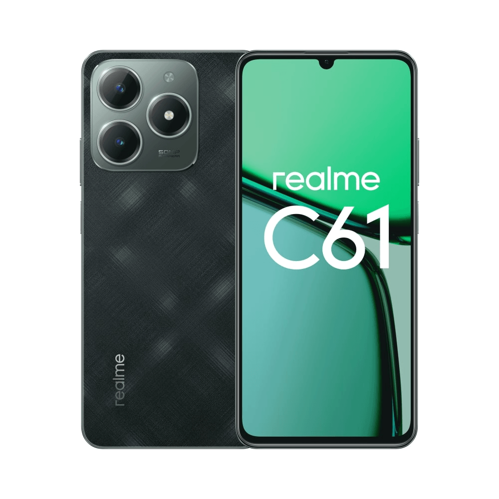 СМАРТФОН REALME RMX3930 (realme C61) 8+256 ГБ ЦВЕТ: ТЕМНО ЗЕЛЕНЫЙ